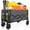 Gray, variant on Collapsible Wagon Cart Foldable - Lightweight Portable Heavy Duty Folding Beach Wagons with Wheels - Outdoor Utility Carts for Grocery, Camping, Shopping, Sports, Garden with Large Capacity