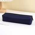 thumbnail image 2 of Pencil Pouch with Zipper, Large Pencil Case Bag, Canvas Pencil Bag for Pens and Writing Supplies, Portable Pen Case Organizer with Smooth Easy-Clean Surface, Lightweight Storage Pouch, 1 Pack, 2 of 2