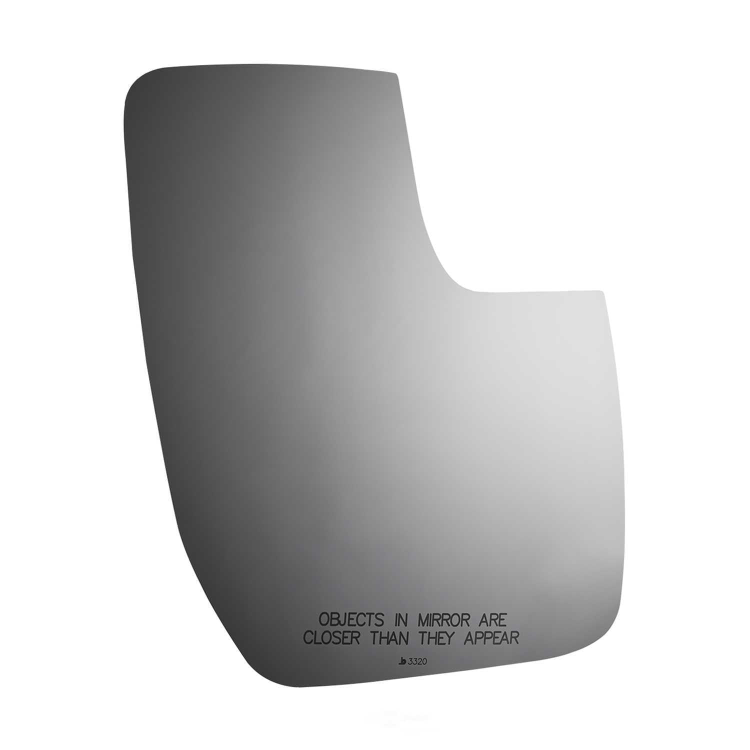Burco 3320 Passenger Side Lower Convex Replacement Mirror Glass for Ford E-150