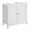 White, variant on Iwell Pedestal Sink Storage Cabinet with 2 Doors and Shelf, Under Sink Cabinet, Bathroom Sink Cabinet with U-Shape, Black