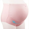 thumbnail image 2 of Women's High Waist Maternity Underwear, Cotton Belly Care Maternity Panties Brief Pregnancy Underwear Pregnant Women Panties Pregnancy Briefs,Pink,L, 2 of 8
