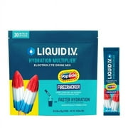Liquid I.V. Hydration Multiplier Serving Stick Packs, Firecracker (30 Count)