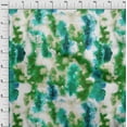 thumbnail image 4 of oneOone Viscose Chiffon Green Fabric Watercolor Sewing Craft Projects Fabric Prints By Yard 42 Inch Wide, 4 of 6