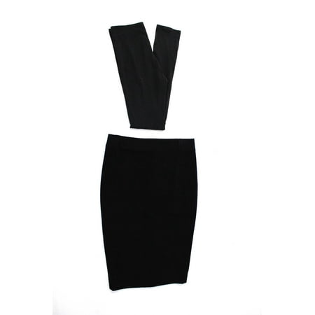 

Pre-owned|Donna Karan New York Womens Pencil Skirt Leggings Black Size 4 Medium Lot 2