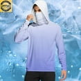 thumbnail image 2 of Maean Sun Protection Shirts for Mens Hoodie Long Sleeve Lightweight Quick Dry Hiking Running Athletic Shirt, 2 of 7