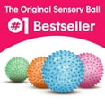 thumbnail image 3 of Edushape The Original Sensory Balls for Baby 7-Inch Transparent - Blue, 3 of 7