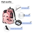 thumbnail image 3 of Easygdp Chibi Axolotl Sakura Fantasy Mochila de Lona Resistente para Laptop, Compatible con Laptops de 15 a 17 pulgadas, Ideal para Escuela, Trabajo y Viajes-Medium, 3 of 5
