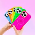 thumbnail image 2 of Velvet Caviar Neon Green iPhone 15 Plus Case - Compatible with MagSafe - Clear Protective Phone Cases, 2 of 6