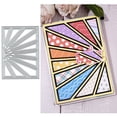 thumbnail image 1 of Troqueles metálicos DDeehs de marcos rectangulares con perforaciones para scrapbooking, 1 of 7