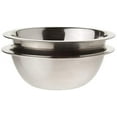 thumbnail image 2 of Tiger Chef Mixing Bowls Standard Weight Stainless Steel, Mirror Finish, 3/4 Quart, 2 Pack, 2 of 3