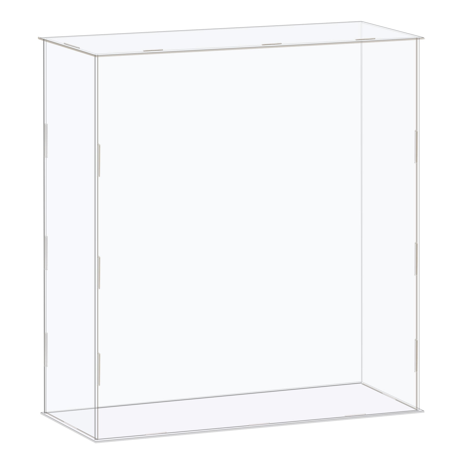 Uxcell Display Case Box Acrylic Box Transparent Dustproof Protection