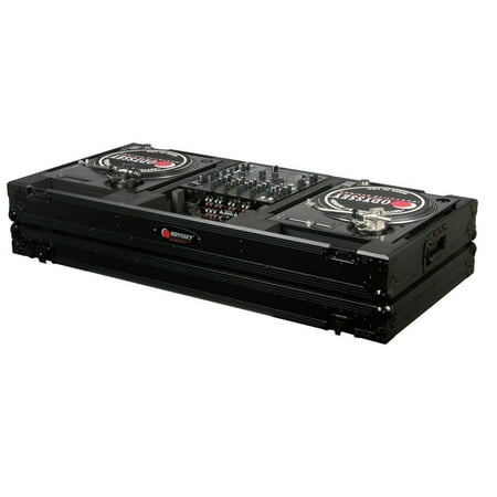 - Odyssey Black Label FZBM12WBL Turntable Battle Coffin w/Wheels-12