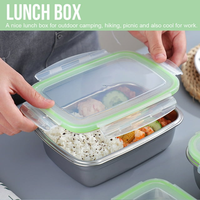 Boîte à Lunch Durable, Boîte à Nourriture, Pratique Robuste pour le Camping en Plein Air pour la Randonnée