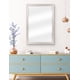 thumbnail image 2 of Espejo Biselado de Pared Enmarcado en color Blanco con textura de madera | Fine Art Tj - 71 x 101 cm, 2 of 5
