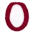 thumbnail image 3 of Better Trends 3 Piece Bath Rugs Set 100% Cotton U-Shape Toilet Mat Soft, Water Absorbent Reversible Machine Washable for Bathroom Decor Toilet Base (Lid 18x20 | 20x20 | 21x34) Red Lux Collection, 3 of 4