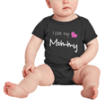 thumbnail image 2 of I Love My Mommy Cute Baby Outfits For Boy Girl Clothing Gift, 2 of 5
