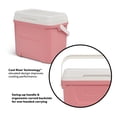 thumbnail image 3 of Igloo 28 QT Laguna Hard-Sided Ice Chest Cooler, Coral Pink, 3 of 22