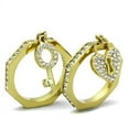thumbnail image 4 of Women's Stainless Steel IP Gold 7.47(g) Crystal Citrine Yellow Ring Set, 4 of 4