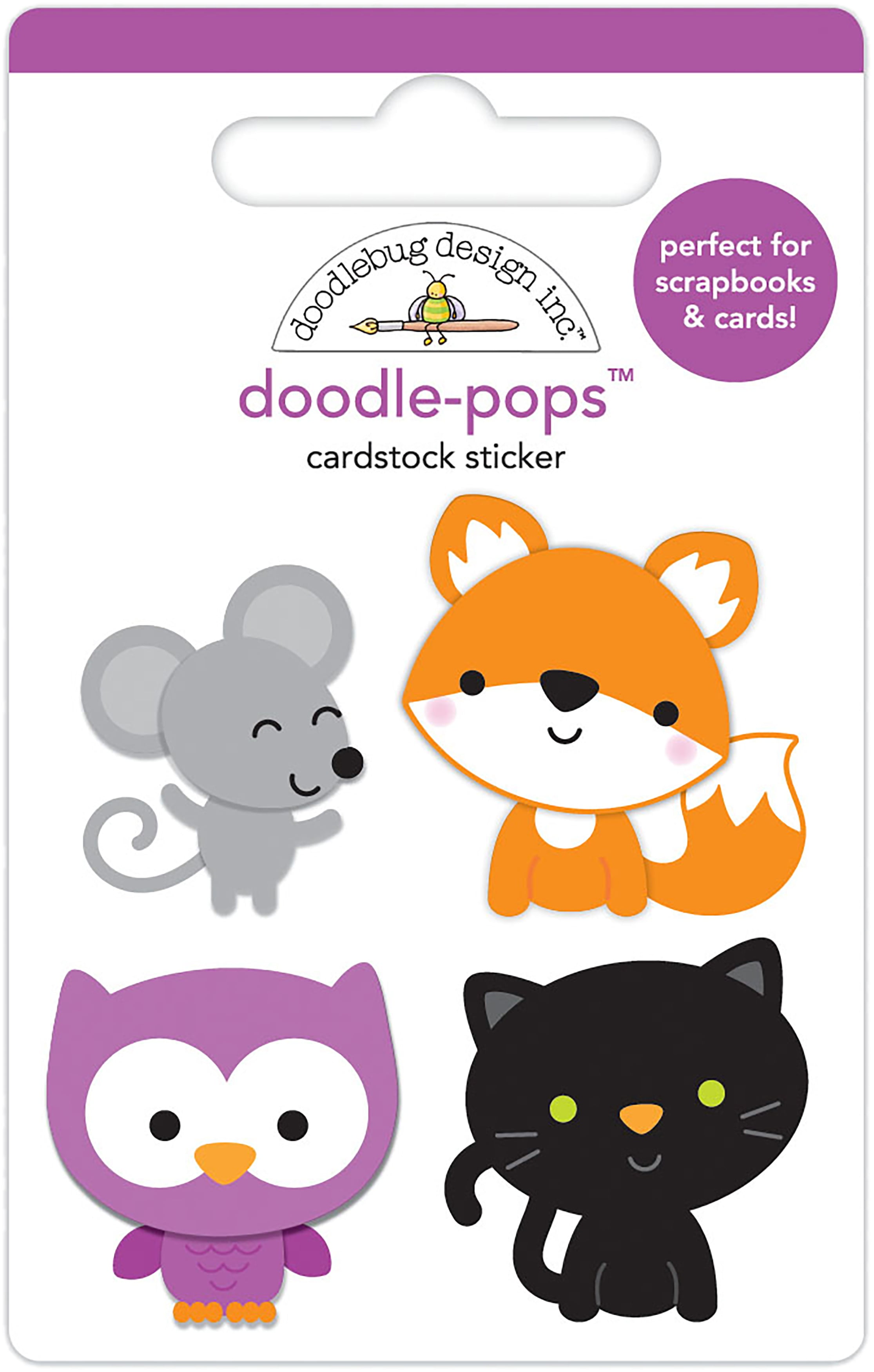 BEAUTIFUL FUN STICKERS /" FOREST FRIENDS /" FOR CARDS /& CRAFT