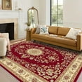thumbnail image 2 of 6'x9' carpet for living room carpet runners coastal area rug modern abstract area rug scalloped area rug, 2 of 10