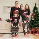 thumbnail image 1 of Conjunto de pijamas navideños a juego para toda la familia 2024, estampado integral, pijamas para madre, padre e hijos, mameluco para bebé, look familiar, 1 of 5