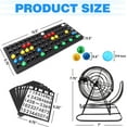 thumbnail image 4 of GSE Games & Sports Expert Deluxe Bingo Game Set with Bingo Cage, Bingo Master Board, Bingo Balls, Bingo Chips and Bingo Cards. Great for Kid, Adults and Family Party, 4 of 7