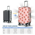 thumbnail image 4 of Disketp Strawberry Elastic Travel Luggage Cover Travel Suitcase Protective Cover For Trunk Case Apply To 18''-32'' Suitcase Cover-Large, 4 of 7