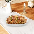 thumbnail image 3 of MasteelfCA 1Pc Ceramic Binaural Baking Tray Salad Fruit Bowl Rice Plate Cake Plate, 3 of 8