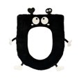 thumbnail image 2 of Household Toilet Seat Cushion Universal Use Knitted Toilet Seat Cover Season Washable Toilet Seat Cushion O Shape, 2 of 6