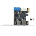 thumbnail image 4 of Shisuyan PCI-E USB Adapter 2 Ports Expansion Card Computer PCI-E Double USB Converter, 4 of 9