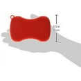 thumbnail image 2 of Kuhn Rikon Stay Clean Silicone Scrubber, Red, 2 of 2
