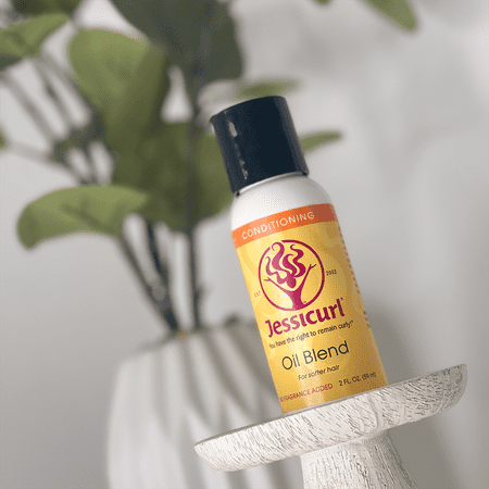Jessicurl Oil Blend, Island Fantasy 2 fl oz. Add Softness and Shine to Any Hair and Curl Type