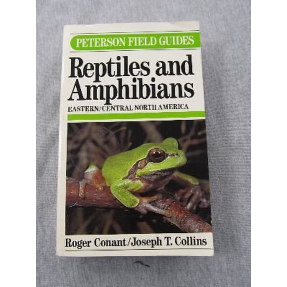 Pre-Owned A Field Guide to Reptiles and Amphibians of Eastern/Central North America (Peterson Field Guide Series) (Paperback) 0395583896 9780395583890