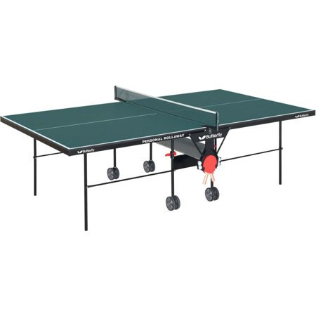 Butterfly Green Personal Rollaway Table Tennis Tab
