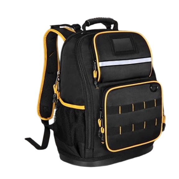 Heavy-Duty Tool Backpack with Reinforced Compartments for Construction Professionals