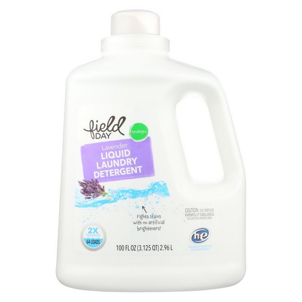 Field Day Lavender Liquid Laundry Detergent Detergent Case Of 4