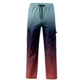 thumbnail image 6 of RUTAYY Boys Cargo Pants Gradient Straight Leg Casual Trousers with Front Pockets Outdoor Activity, Mint Green, 6 of 7