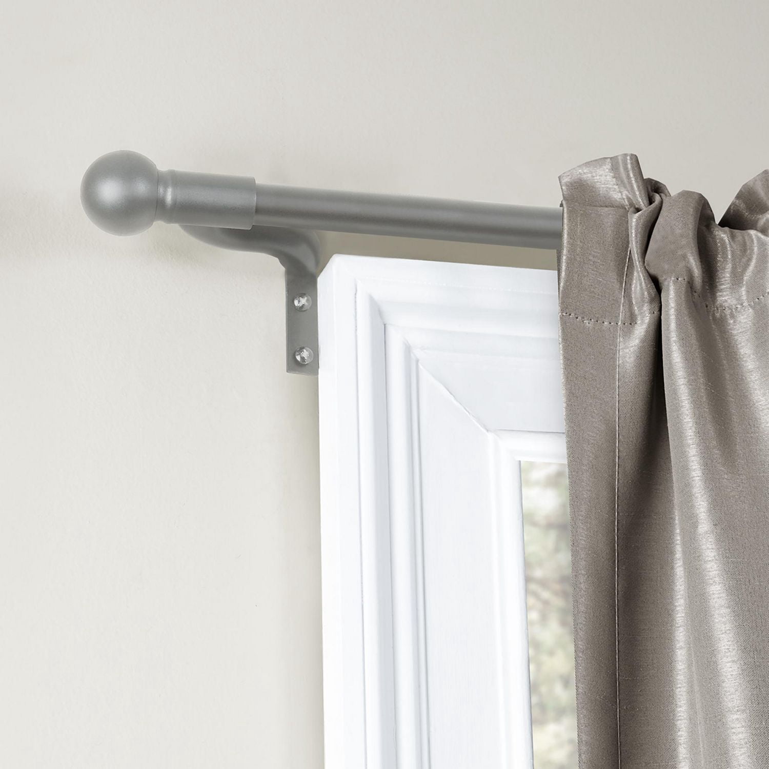 Maytex Adjustable Café Window Curtain Rod, Easy to Install - Walmart.ca