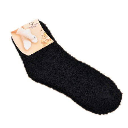 

Elastic Home Women Girls Soft Bed Sock Colors Socks Coral Breathable Casual Warm Fleece Various Winter Fluffy Pure Floor