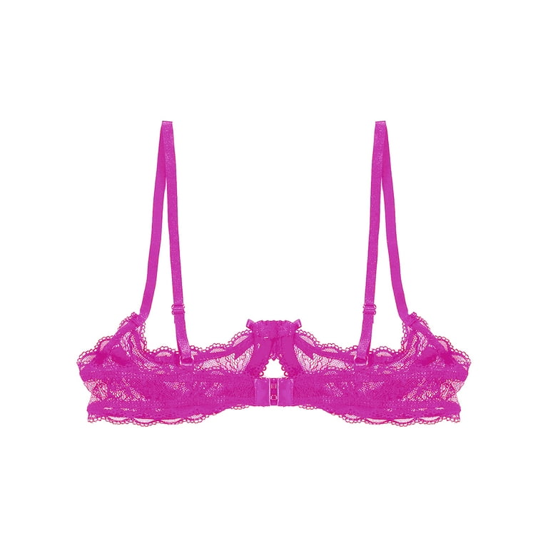 Wholesale Arum Trend Sheer Lace Longline Balconette Bra in Virtual Pink -  Concept Brands - Fieldfolio