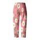 thumbnail image 3 of Pantalones de Mujer Traje Verano Cómodo de Moda Impreso Pantalones Recortados, Pantalones Elásticos Casuales, 3 of 5