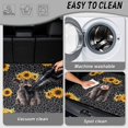 thumbnail image 5 of HUISEFOR Highland Cow Car Trunk Mat 29" x 39" All Weather Trunk Protection Non-Slip Vehicle Interior Accessories Anti-Scratch Suitable for Most Cars SUV, 5 of 7