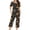 04-Black, variant on SwiftWear Halloween Pajamas Women 2 Piece Lounge Set Pumpkin Cobweb Cute Ghost Homewear Short Sleeve Henley Top Capris Set XXL