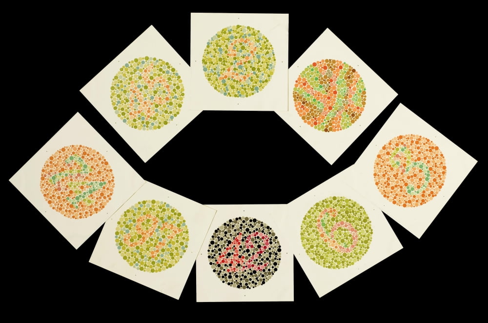 Ishihara Color Blindness Test Poster Print by Science Source (36 x 24