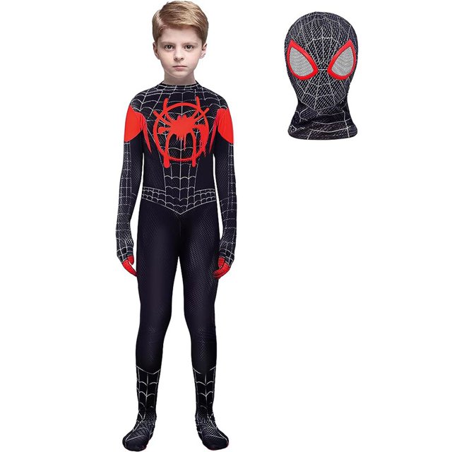Disfraz de Spiderman y Peter Parker para niños, mono de superhéroe para Halloween, Zentai, Iron Spiderman, novedad de 2022 Fivean unisex