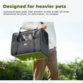 Cat Carrier MORPILOT® Extra Large Cat Bag with Water Bowl, Soft Sided