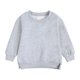 thumbnail image 1 of Suéter Herrnalise para niños y niñas, cuello redondo, tallas pequeñas y medianas, jersey de forro polar de color liso, liquidación., 1 of 8