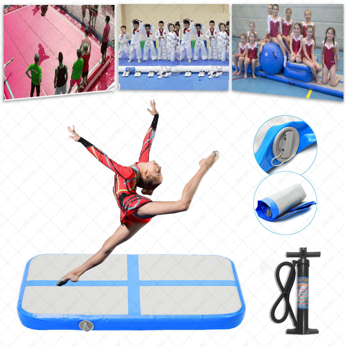 Inflatable Air Track 48 inches Thickness Tumbling Mat