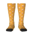 thumbnail image 2 of Picia Women Crew Soft Moisture-wicking Socks Cute Popcorn Pattern Design Cotton Socks, One Size fit All, 2 of 9