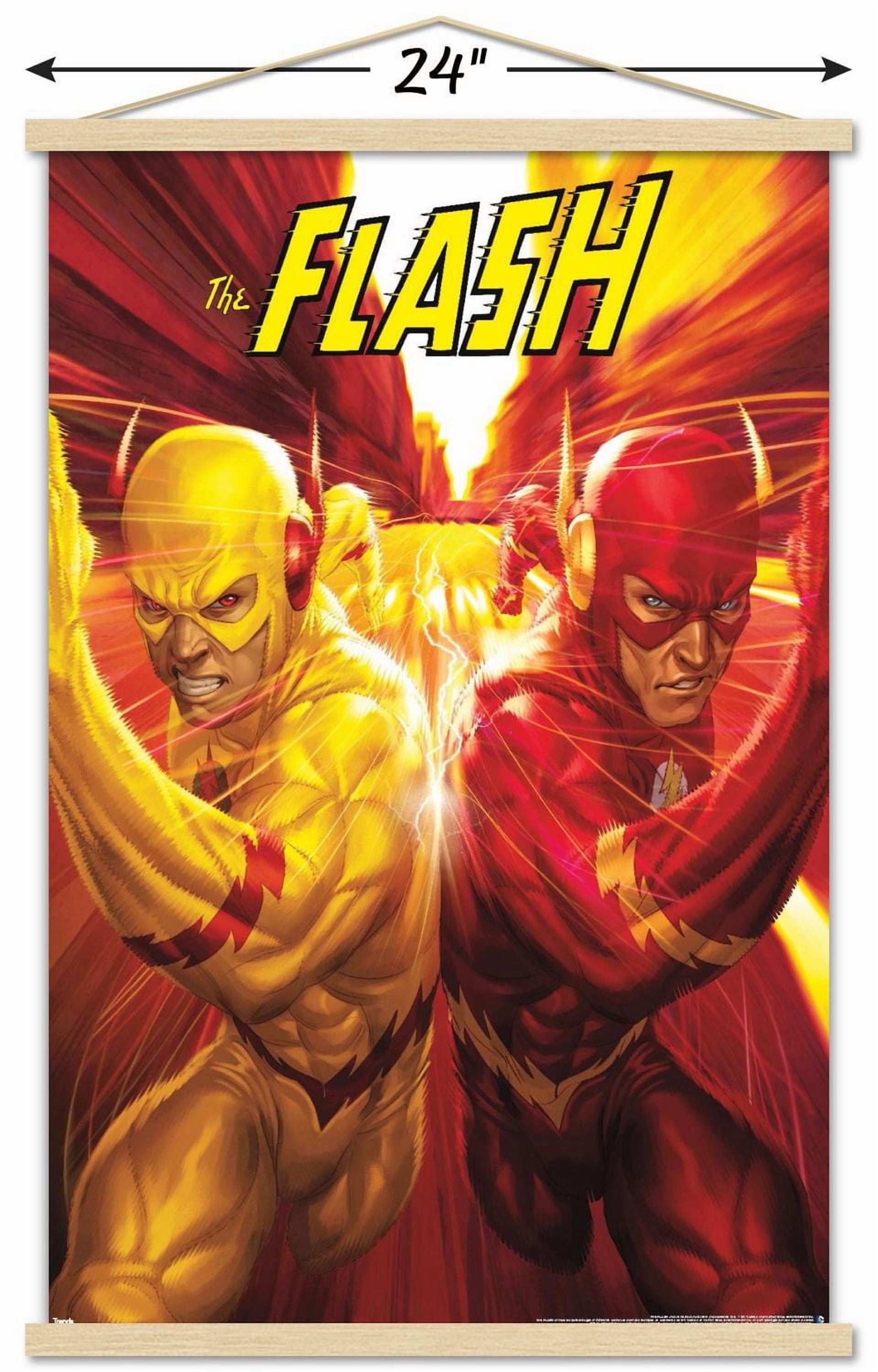 DC Comics - The Flash and The Reverse Flash - Race Wall Poster, 22.375" x 34"